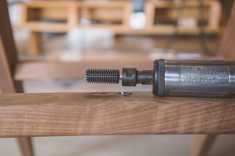 Kutzall Original Ball Nose Rotary Burr, 1â„4" Shaft, Fine - Wood Carving Bit for Bosch, DeWalt, Milwaukee, etc. Abrasive Tungsten Carbide, 1â„2" (12.7mm) Dia. X 1-1â„2" (38.1mm) Length, BN-12X112G - Image 5